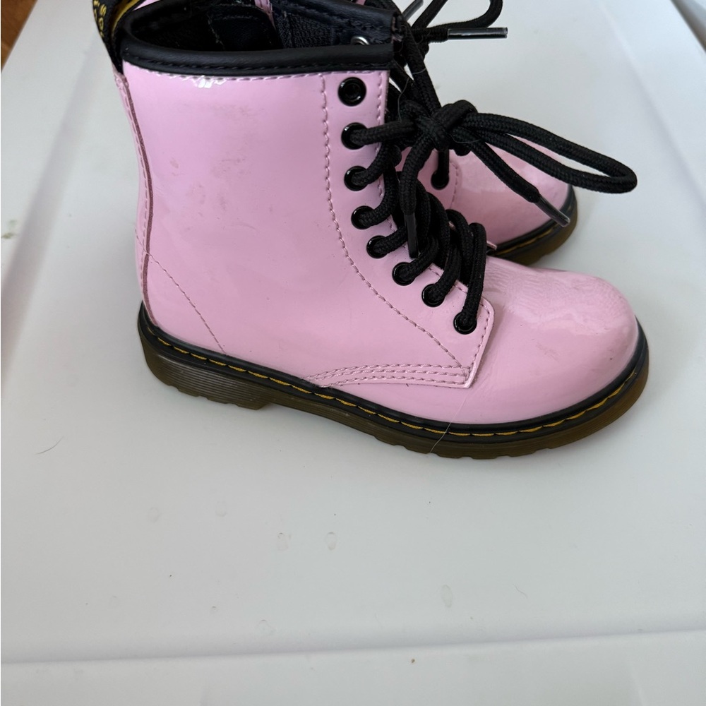 Dr. Martens Pink Boots
